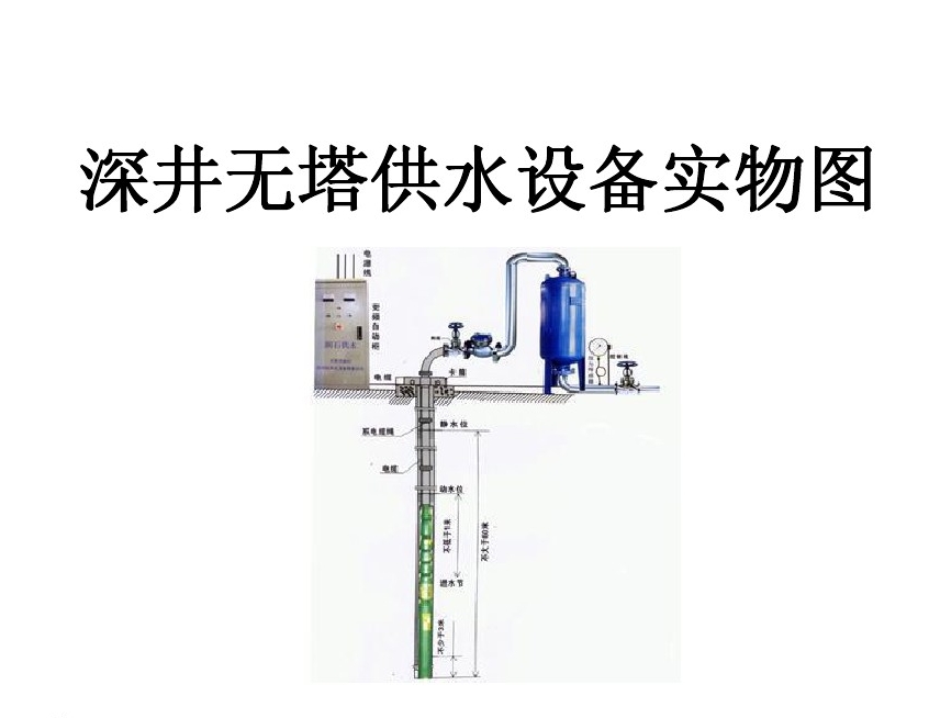 常德鼎城区井泵无塔式供水设备